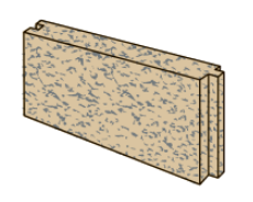 Блок БРИЗОЛИТ 6ПГ  - Стройка24на7.ру Материалы Дёке, Юпласт, Грандлайн, Альта-профиль недорого в Екатеринбурге.